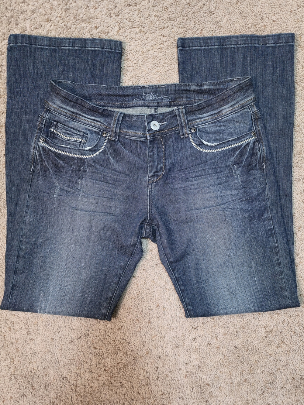 Stetson Hollywood Bootcut Jeans - Size 12R - Style 818 Western Stretch Denim
